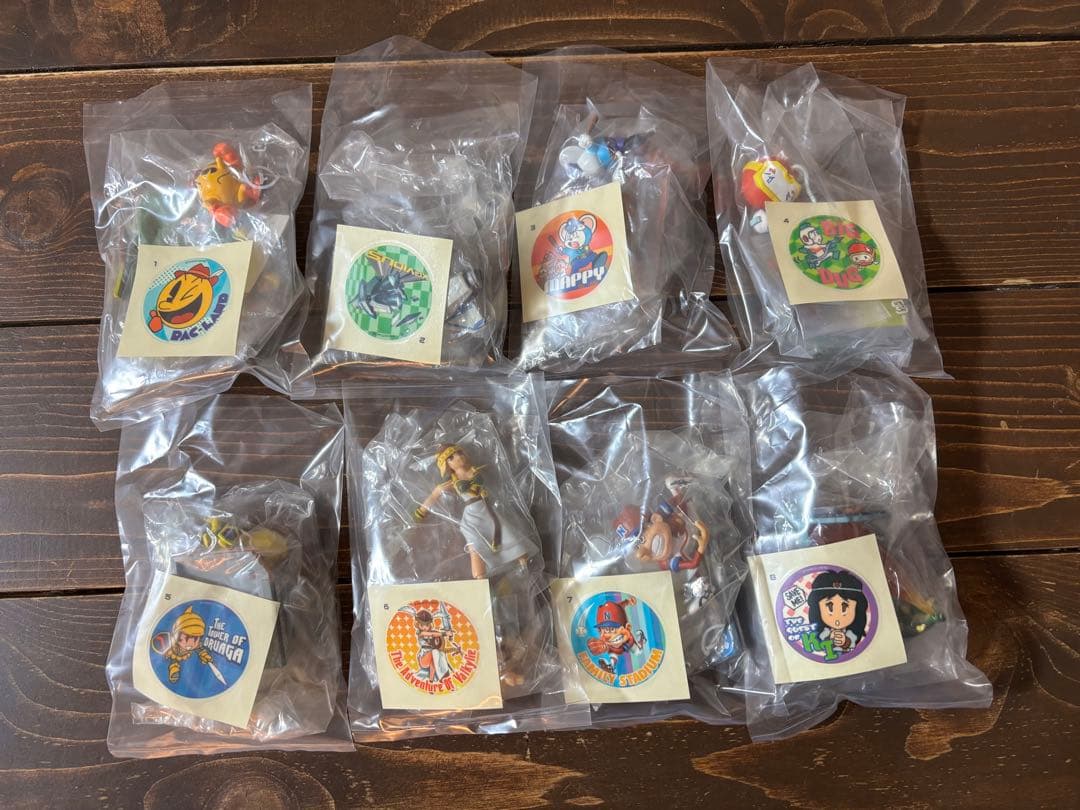 激レア ナムコレ 食玩フィギュア 全8種セット シール付き中袋未開封