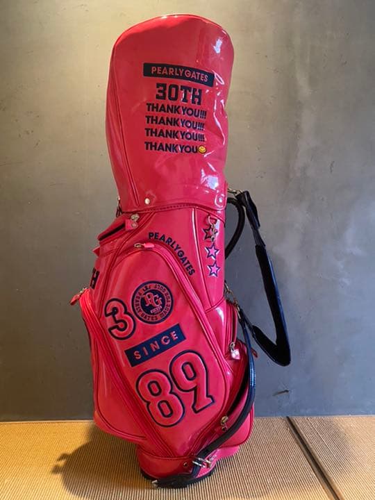 パーリーゲイツ30周年限定キャディバッグ 【限定モデル】おまけ付