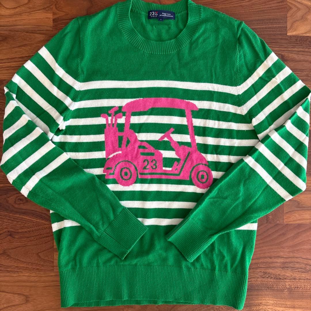 23区　ゴルフウェアセット（シャツ・ニット）