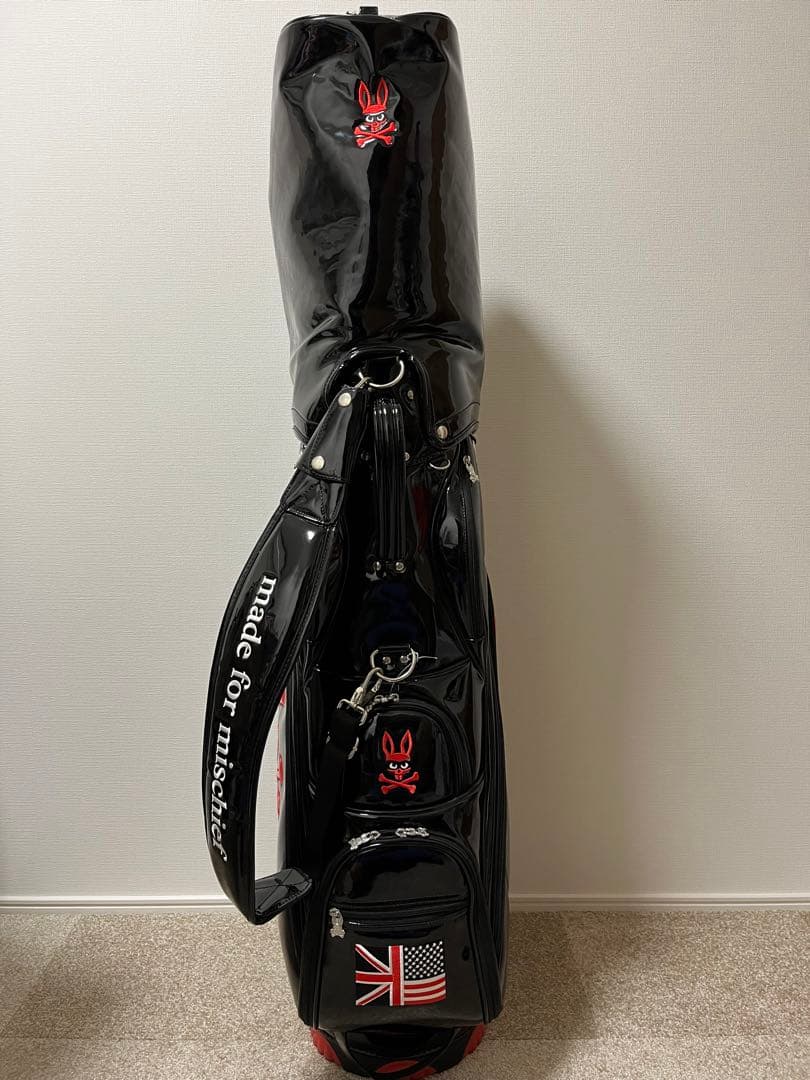 Psycho Bunny ゴルフバッグ 黒