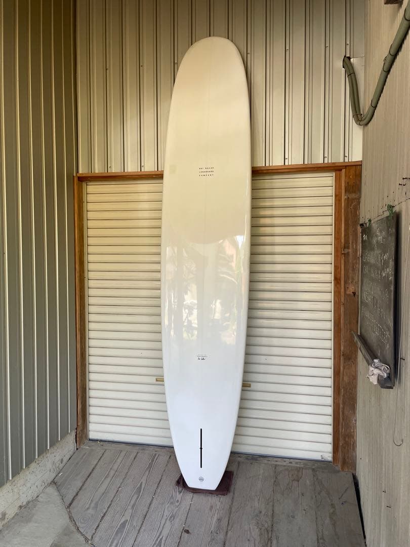 カイサラス　ホワイト ロングボード　ワイキキ9.6