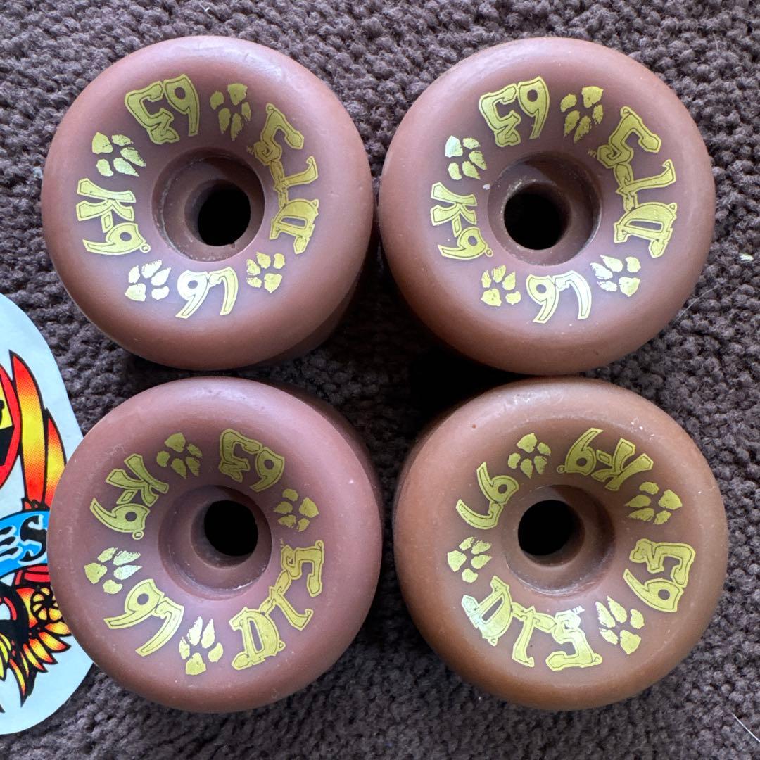 Dogtown K9 63mm97aスケートボードウィール DTS90年ウィール