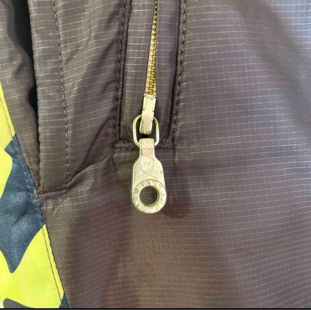 MARK＆LONA マークアンドロナ ナイロン　裏起毛　ブラウン Mサイズ