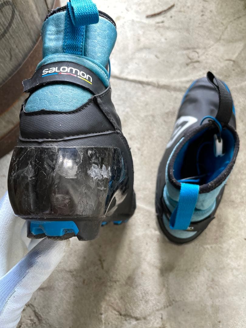 Salomon スキー用ブーツ 中古 黒/青