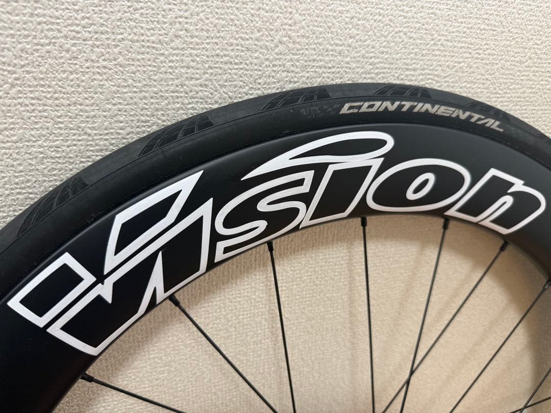【美品】VISION METRON 60 SL DISC ホイールセット