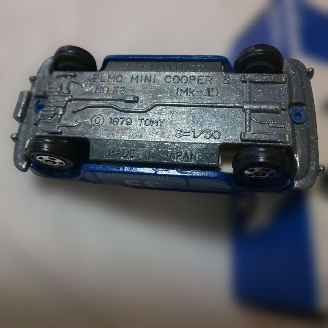 青箱F8ミ BLMC ミニクーパー S マークⅢ クリヤマモケイ ジャック品