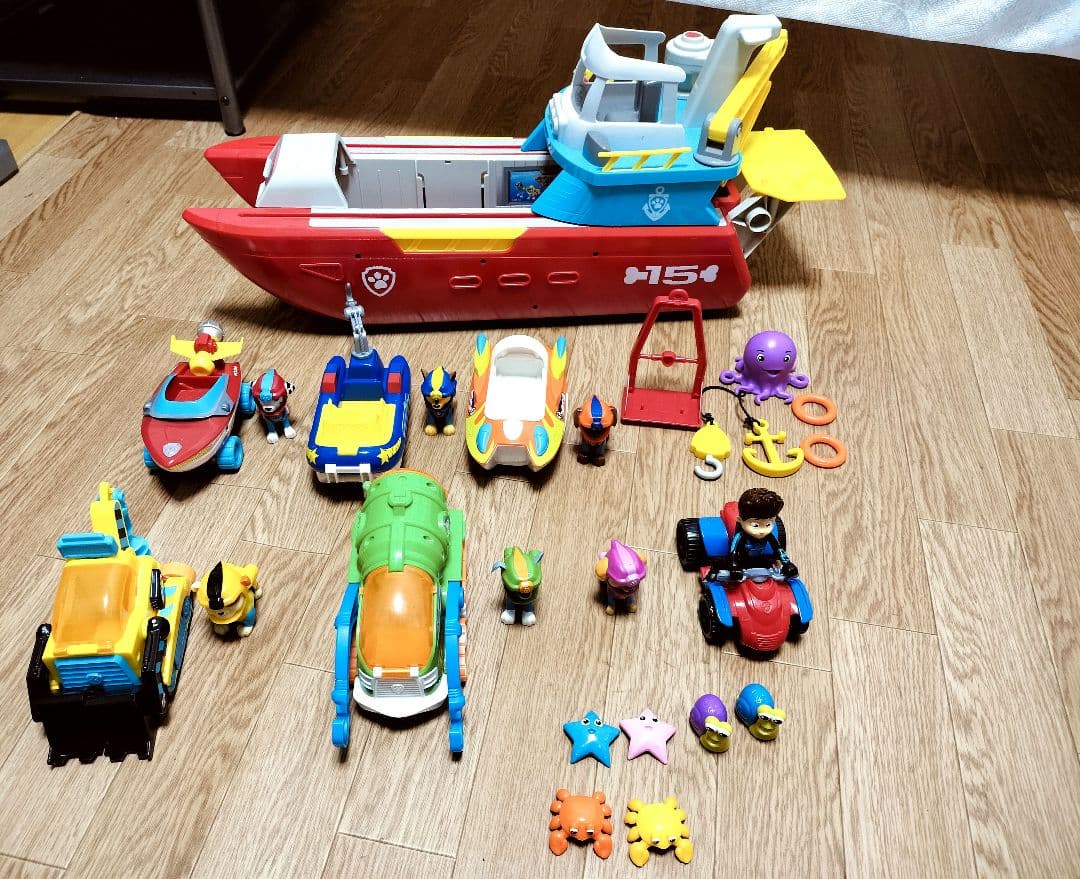 パウ・パトローラー　シーパトロール　シーパトローラーセット