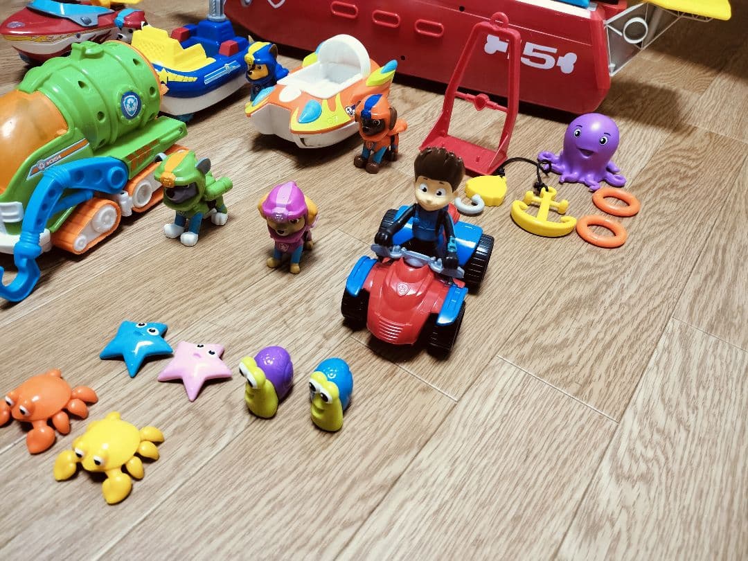 パウ・パトローラー　シーパトロール　シーパトローラーセット