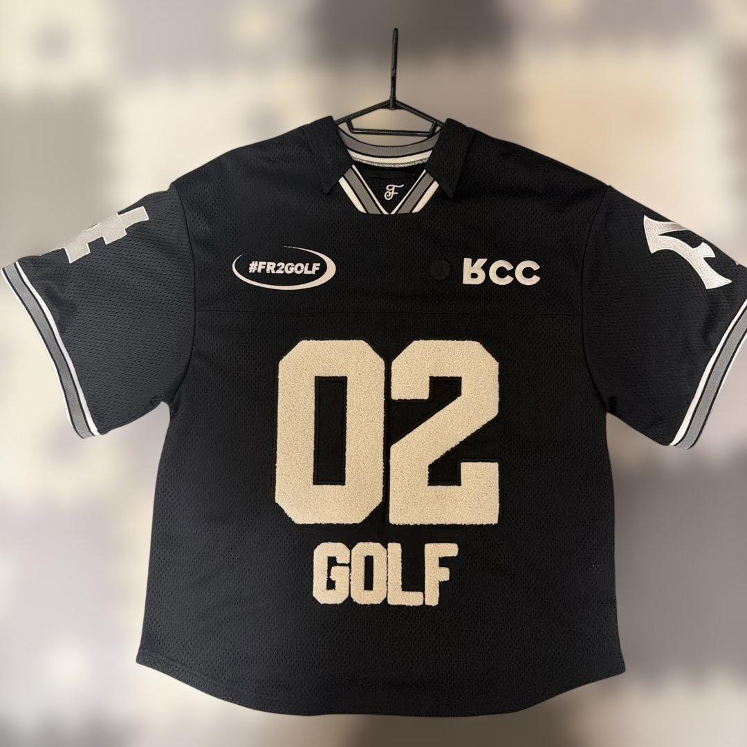 MOONSHOT ゴルフシャツ 02 黒