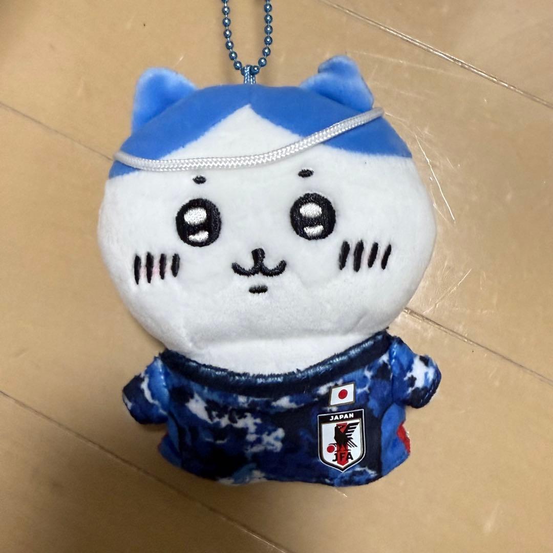 ハチワレ 日本代表キーホルダー