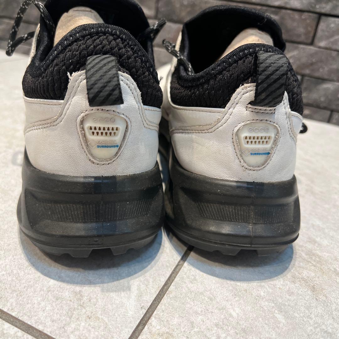 ECCO ゴルフシューズ ホワイト/ブラック