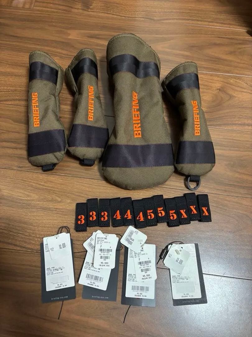 希少　限定　ブリーフィング　キャディバッグ オッシュマンズ　ヘッドカバー付き