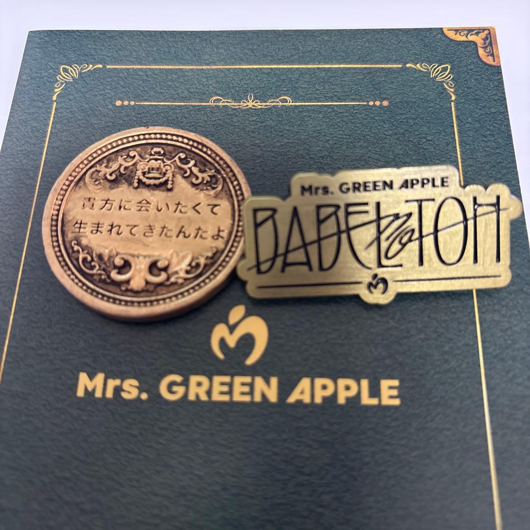 Mrs. GREEN APPLE バッジセット