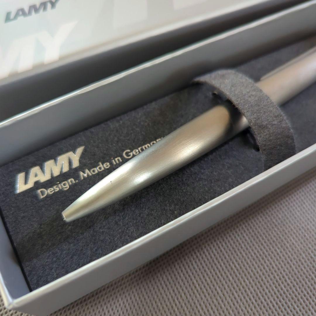 「ラミー2000　プリミエステンレス　ボールペン」ジェットストリームリフィル付