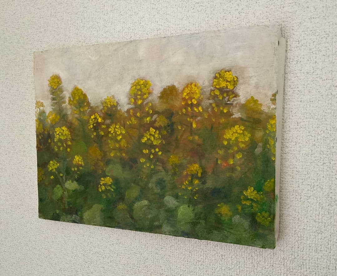 油彩画　なっぱ