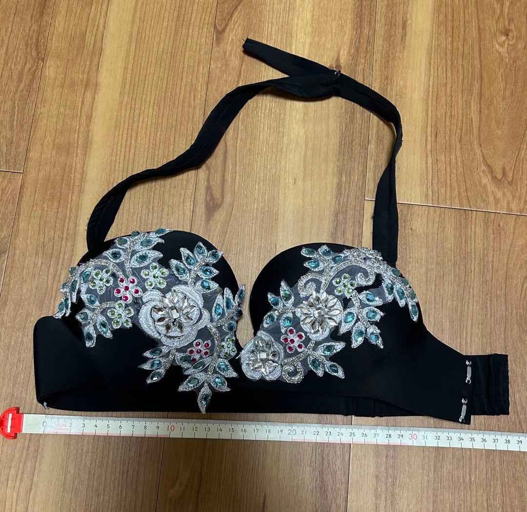 ベリーダンス衣装　サイーディドレス／バラディドレス　ブラック