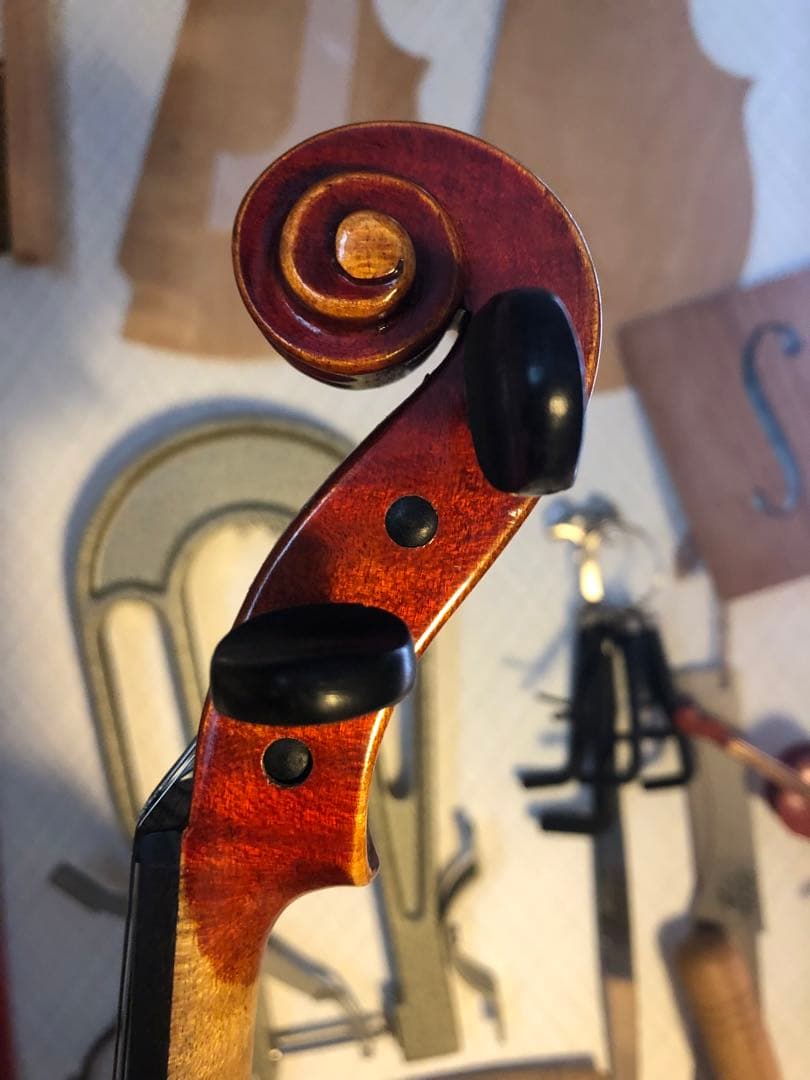 【駒&魂柱調整済】Suzuki分数バイオリンNo360 1/4 1978