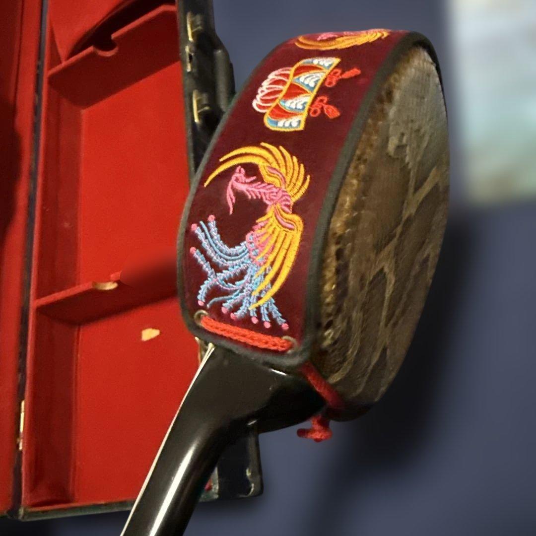 三線 （蛇皮ニシキヘビ）　ハードケース付き