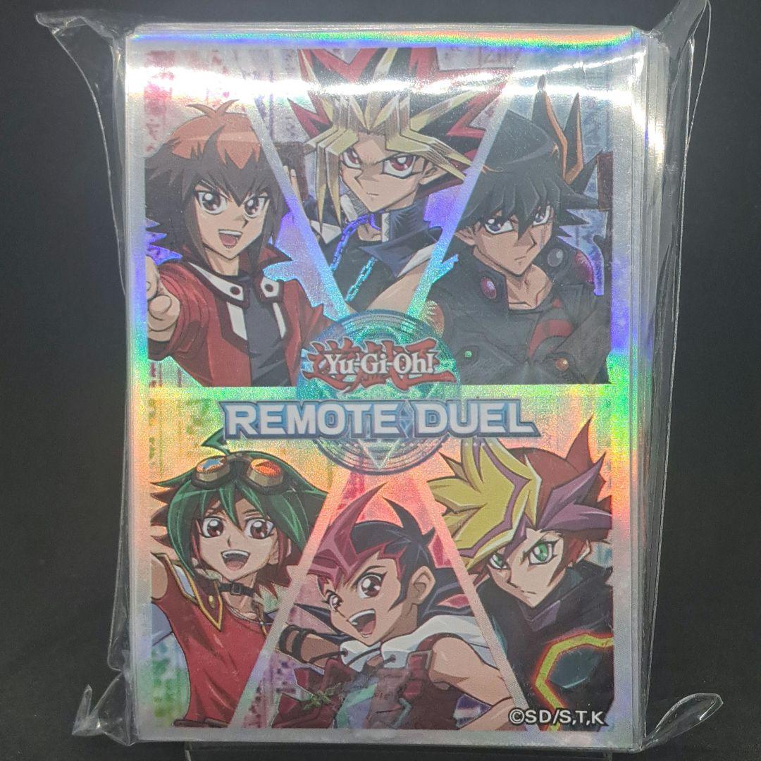 【遊戯王リモートデュエル】REMOTEDUEL(歴代主人公)　限定スリーブ　A