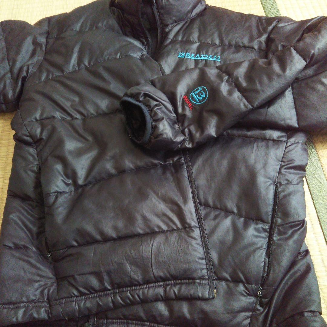 ブリーデン 800フィルパワー ダウンジャケット：ブラック タイトM