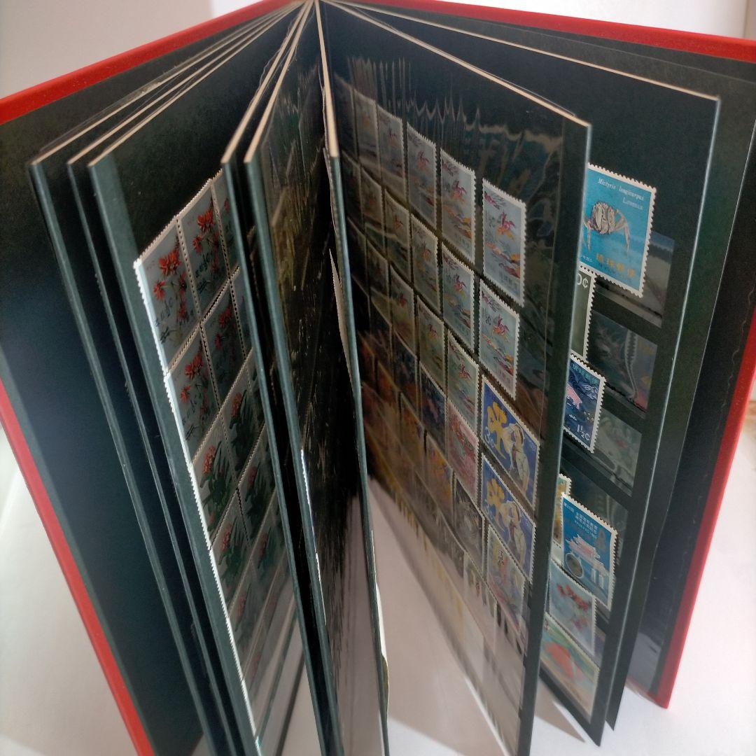 2443 琉球切手 大量16ページ分約620枚全て未使用 アルバム付き