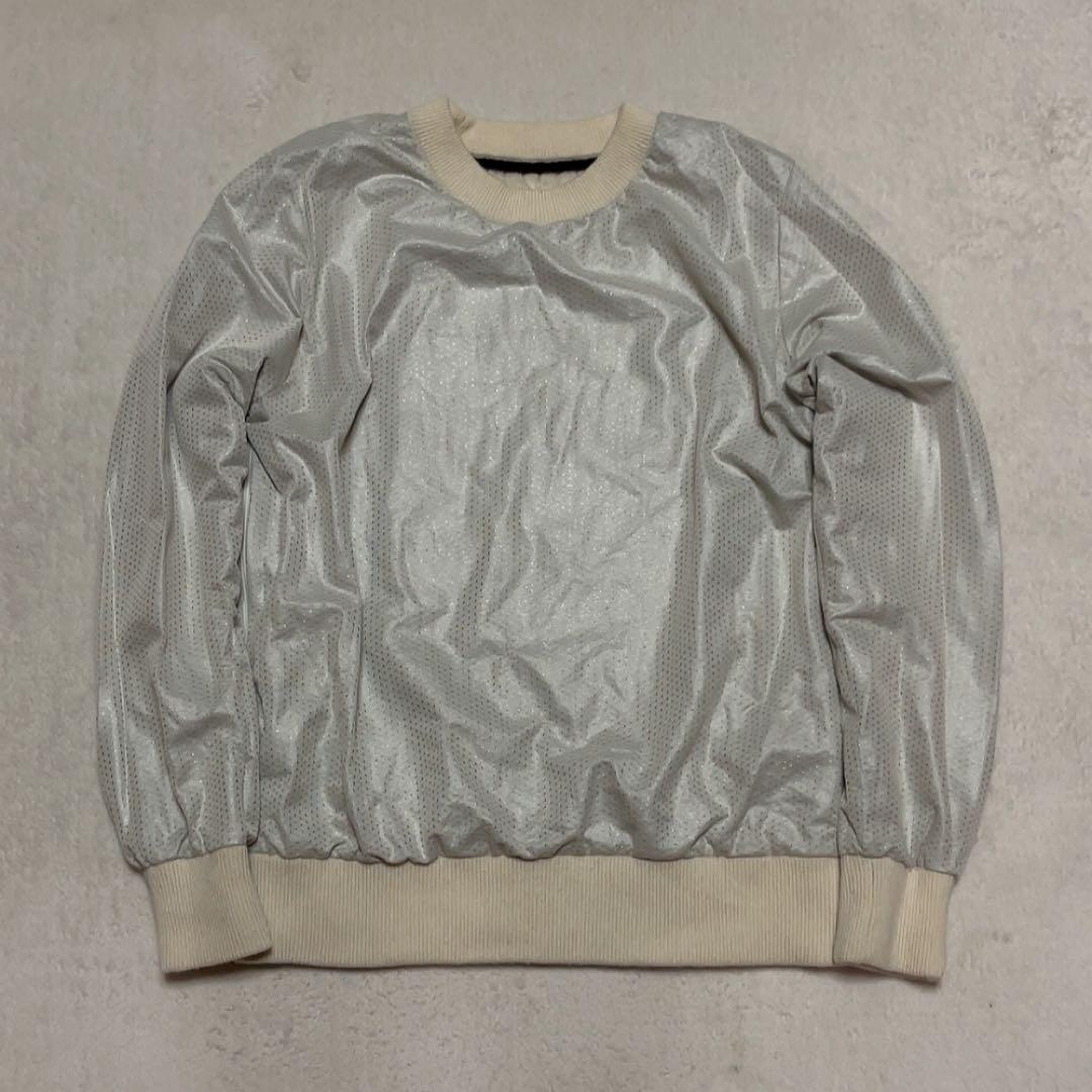 パーリーゲイツ　近年　カシミヤ　蓄熱裏地　防風　スニード　ニット　ボーダー　ロゴ