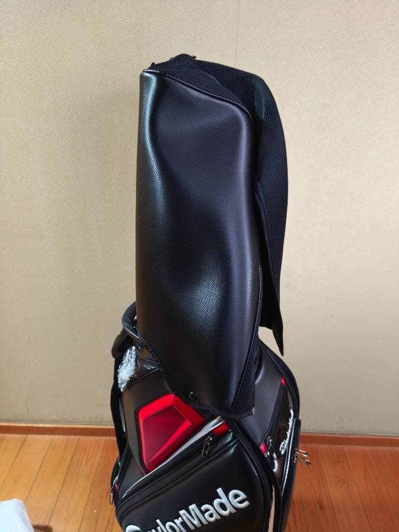 新品 未使用 人気 テーラーメイド オースティック キャディーバック 黒赤