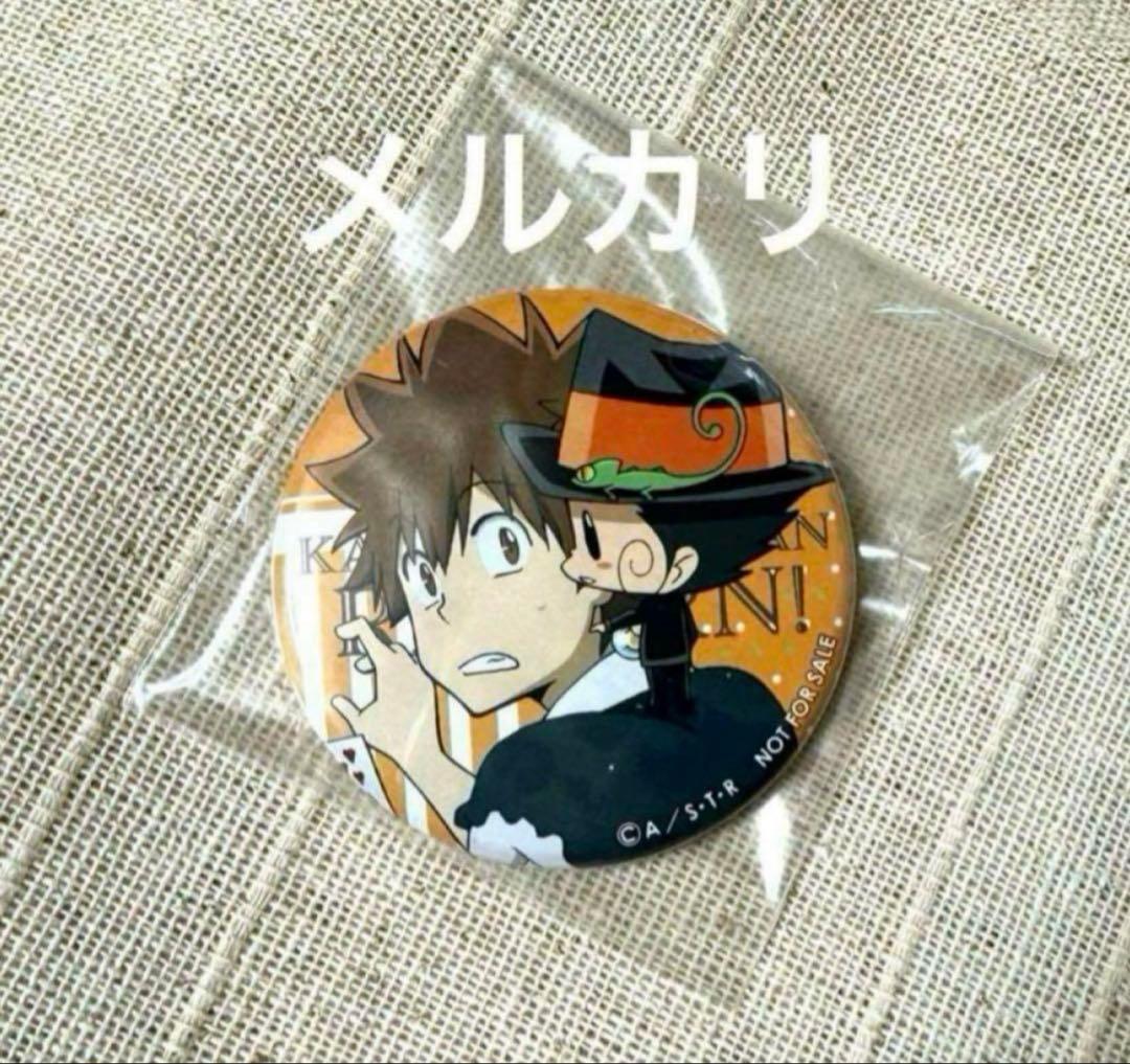 リボーン&綱吉　缶バッジ