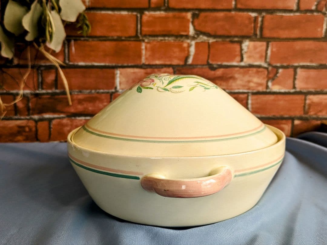 イギリス アンティーク スージークーパー ドレスデンスプレー チュリーン