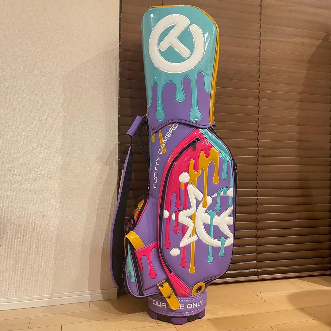 Titleist SCOTTY CAMERON キャメロン キャディバッグ 紫赤
