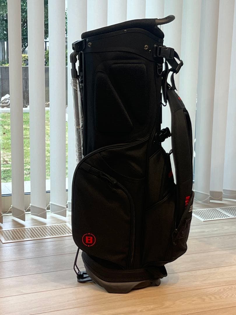 BRIEFING ブラック キャディバッグ(CR-4)