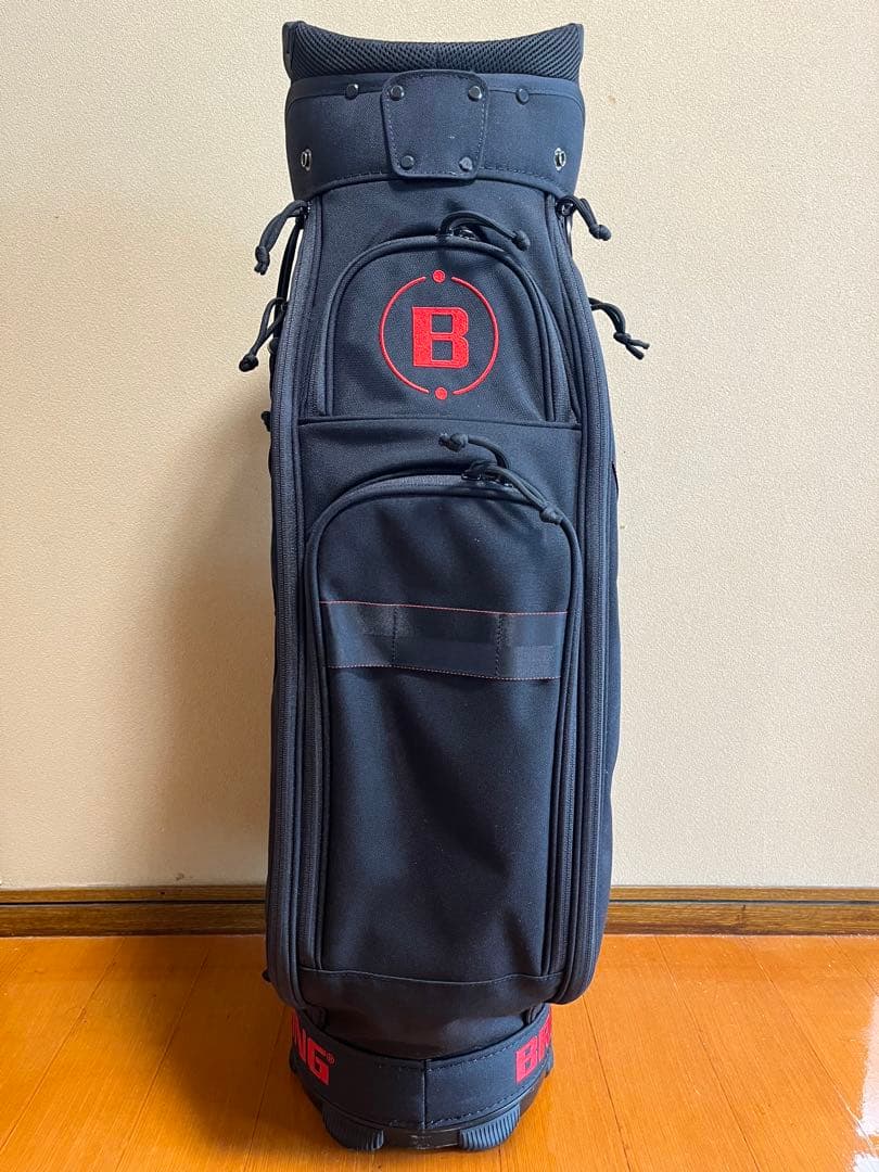 BRIEFING キャディバッグ 黒 CR5（口枠14分割＋1）