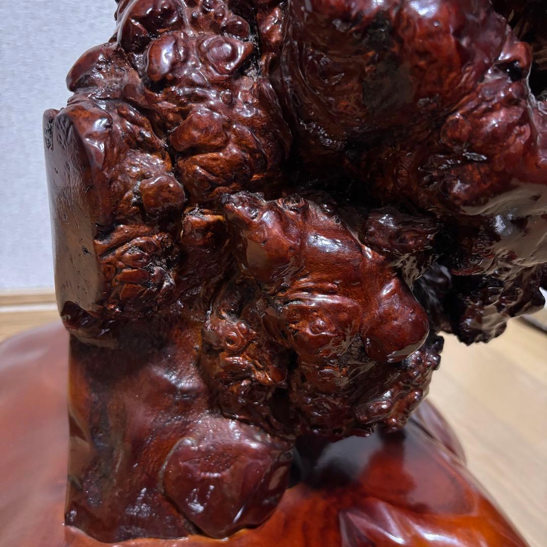 木の瘤　オブジェ　置物　天然木　自然木　木瘤　レア物　異形　インテリア　和風