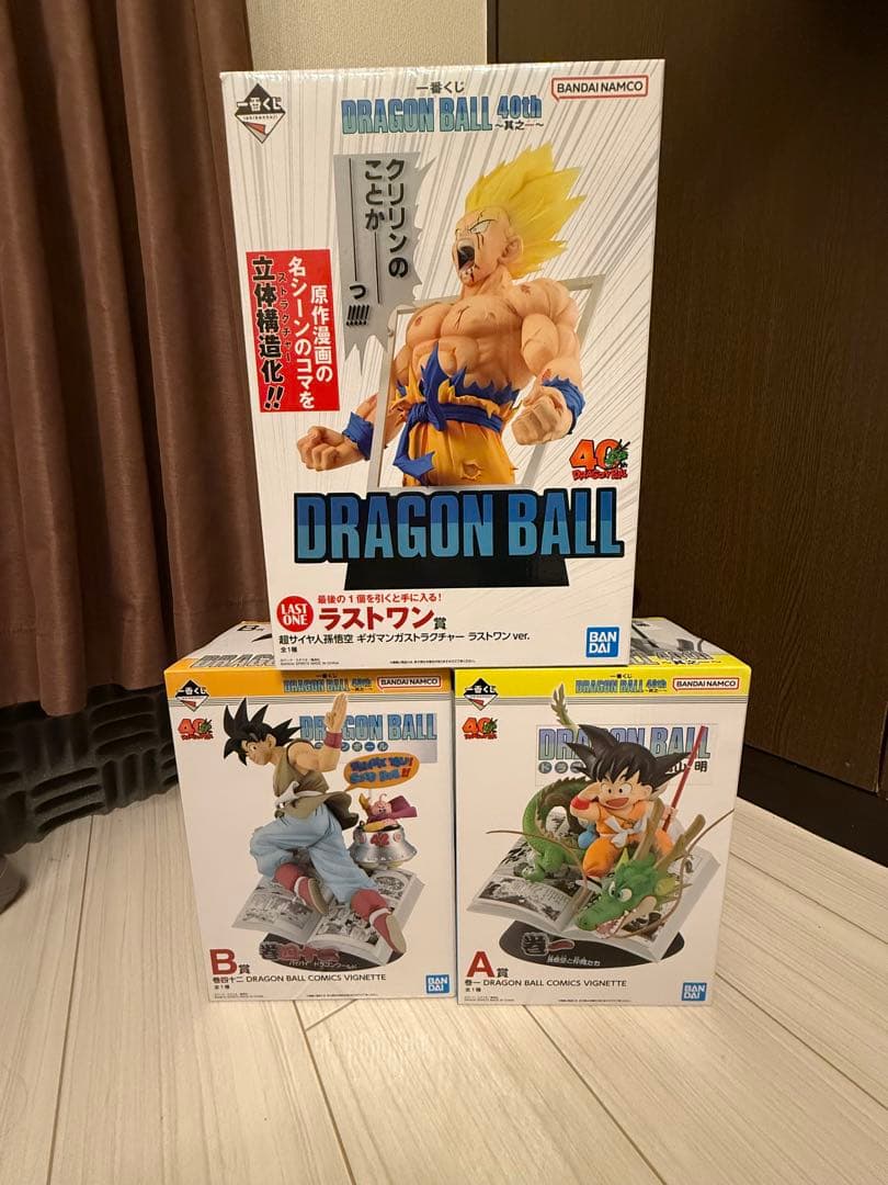 タ*ん様 ドラゴンボール 40周年A.B.ラスワンフィギュア未開封セット