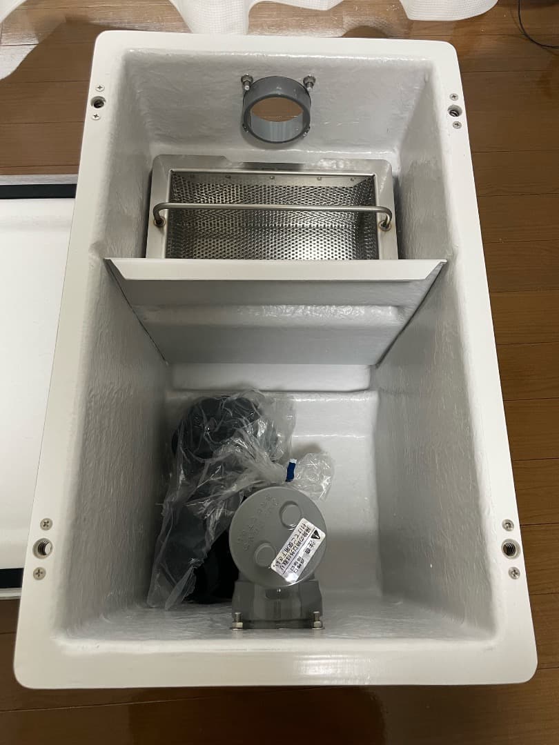 【新品未使用】値下げ床置型グリーストラップ GT-20FTA 容量20L