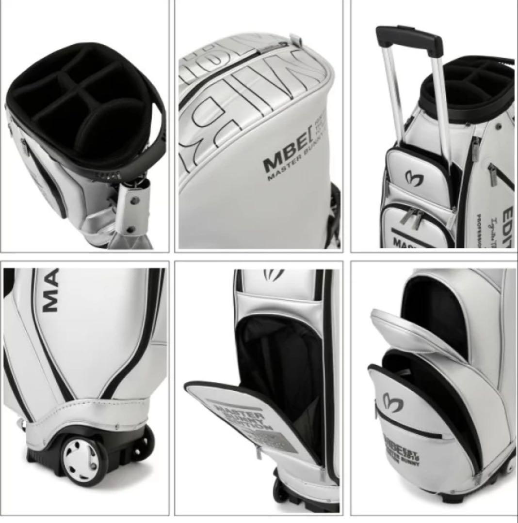 けんけんMASTER BUNNY EDITION キャディバッグ ブラック