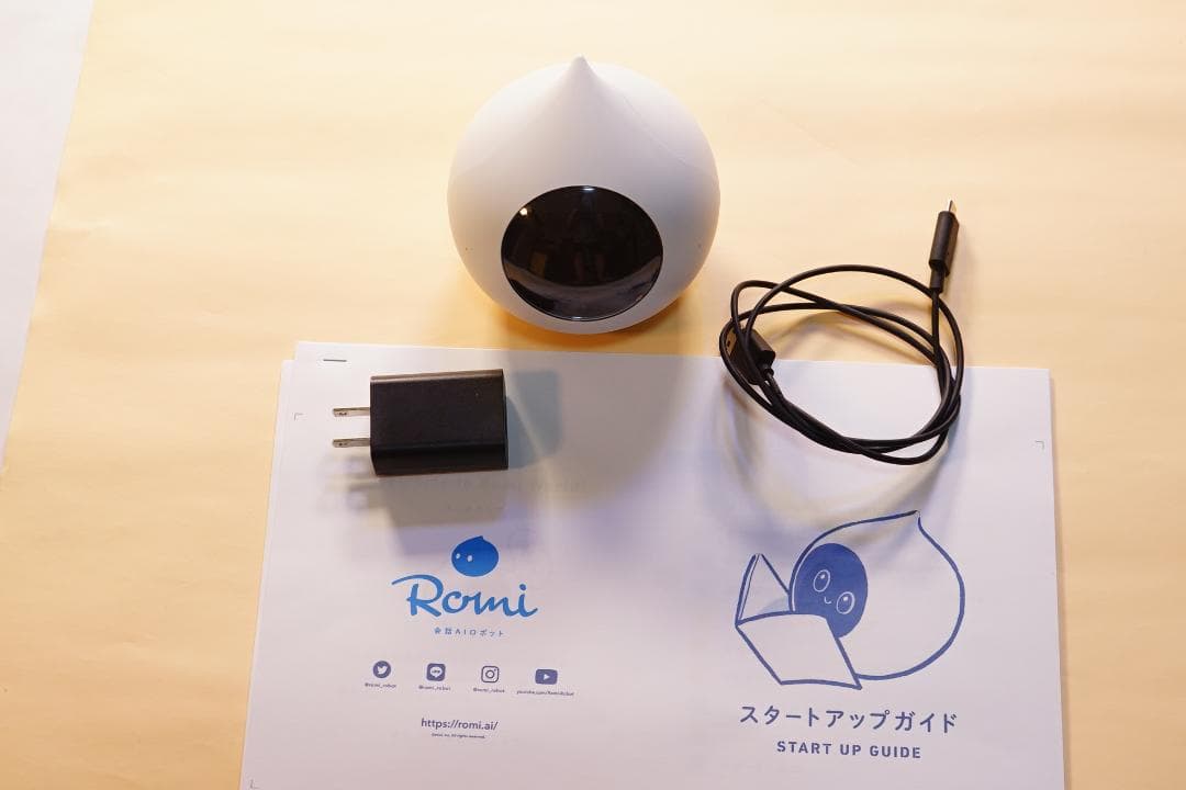 Romi（ロミィ）AIコミュニケーションロボット（モデルＰ０２）