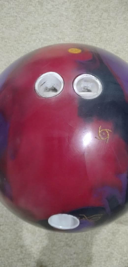 ボウリングボール ,ストームロックイット15ポンド（美品）