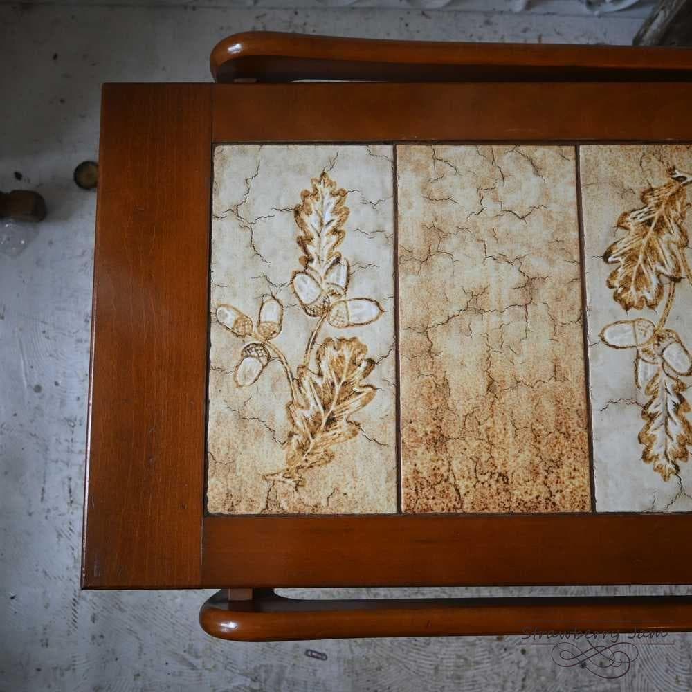 L3705-38 北欧ヴィンテージ デンマーク コーヒーテーブル タイル 北欧