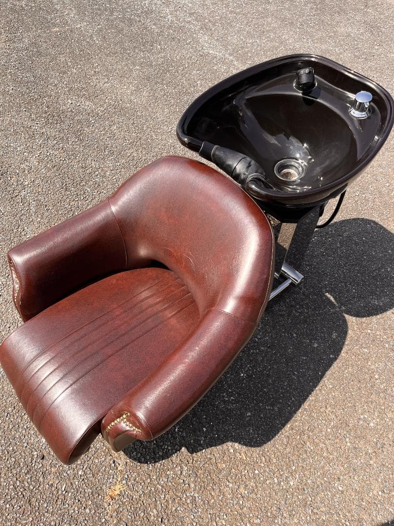 美容室　シャンプー台