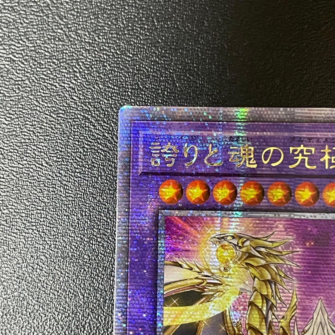 遊戯王 誇りと魂の究極竜 25thシークレットレア 日本語版 25thSE