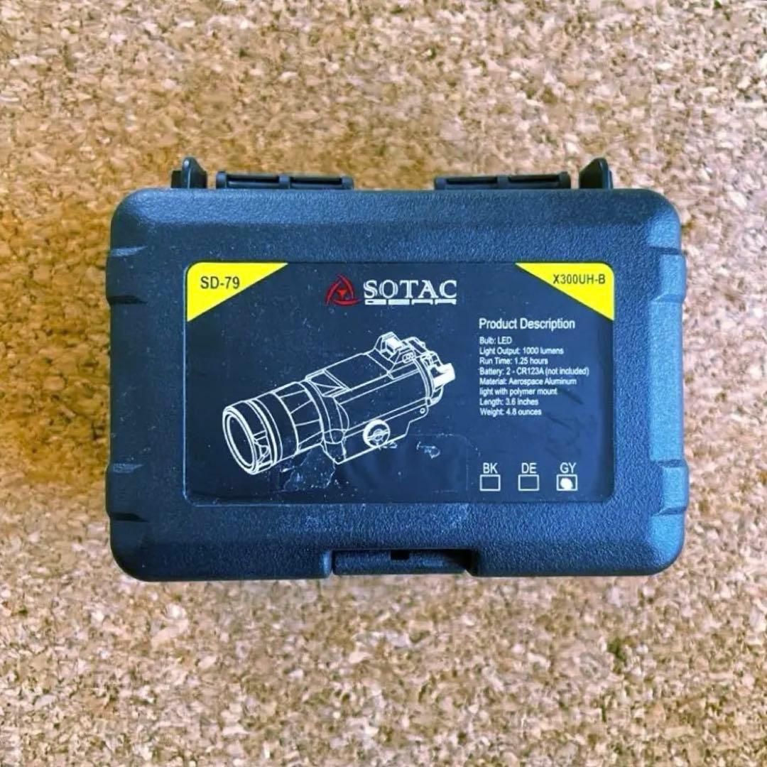 SOTAC GEAR SFタイプ X300 ULTRA ウェポンライト Gray