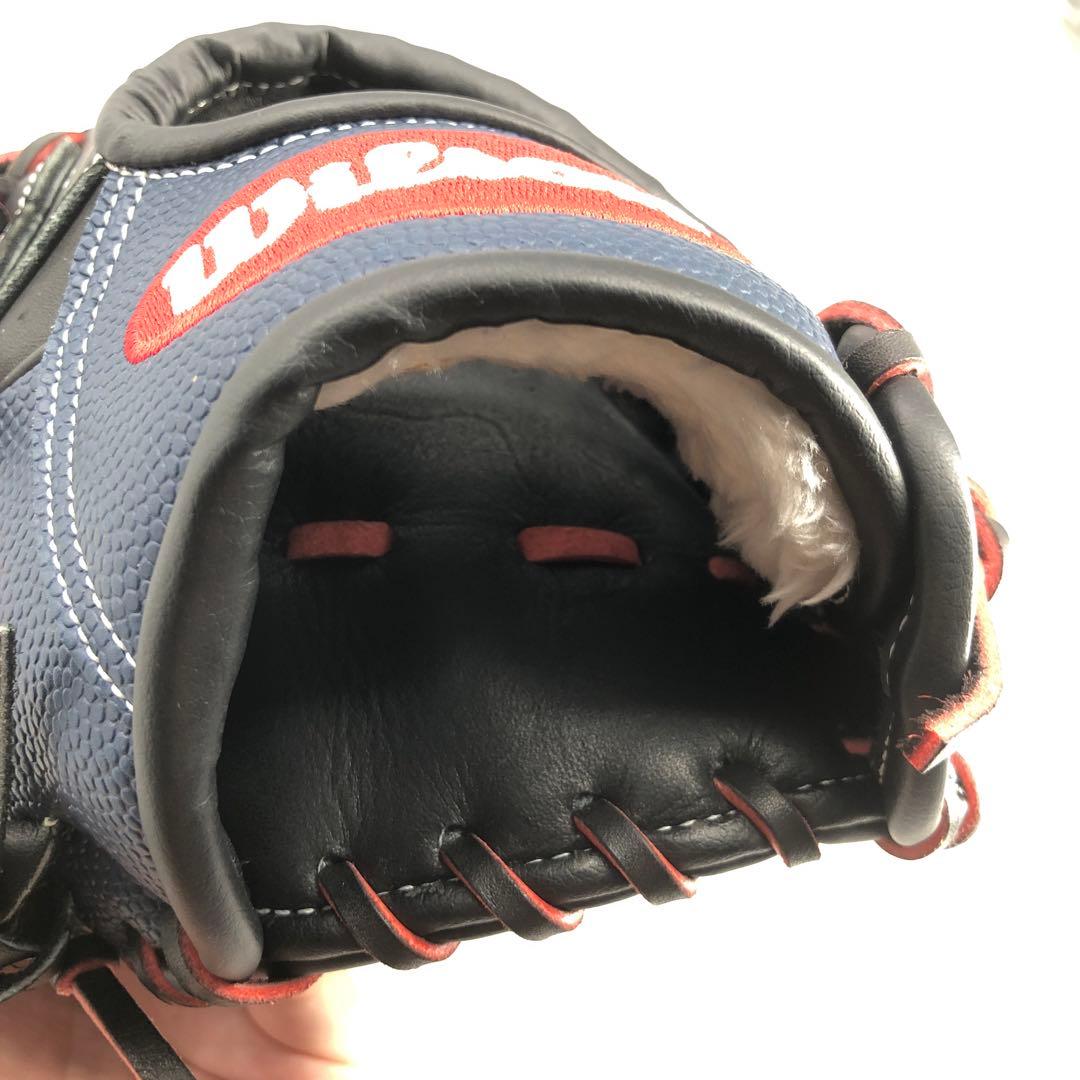 【最終価格】wilson D-MAX 軟式　左投げ　ユーティリティ