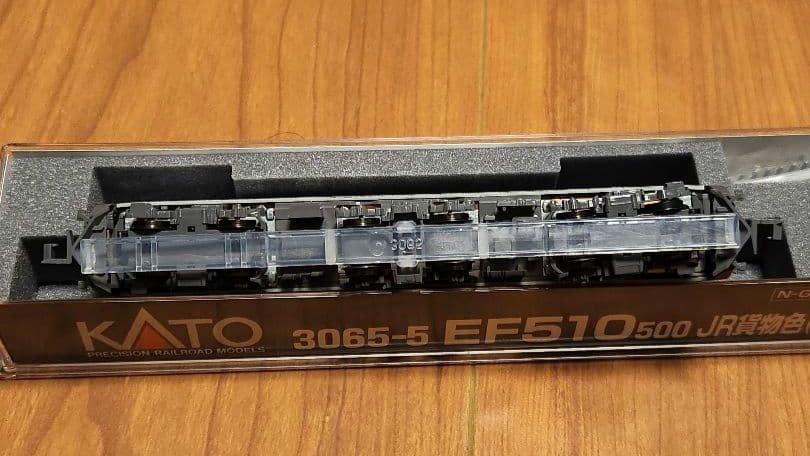 【未使用・美品】KATO EF510 500 JR貨物色(銀) 3065-5