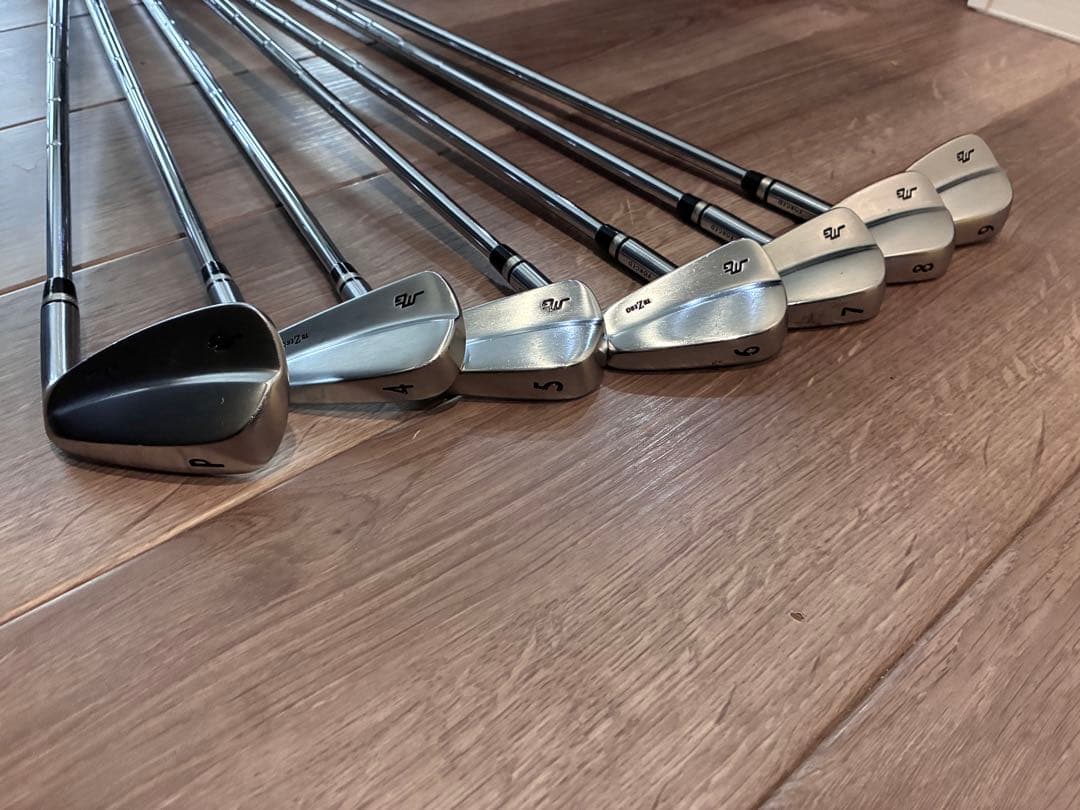 三浦技研 TB-ZERO 4〜PW 7本／DG X100 地クラブ
