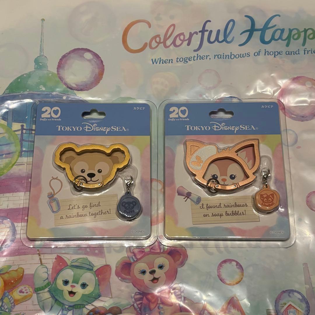 桜*愁様 ダッフィー＆フレンズ 20周年　カラビナ　コンプリートセット