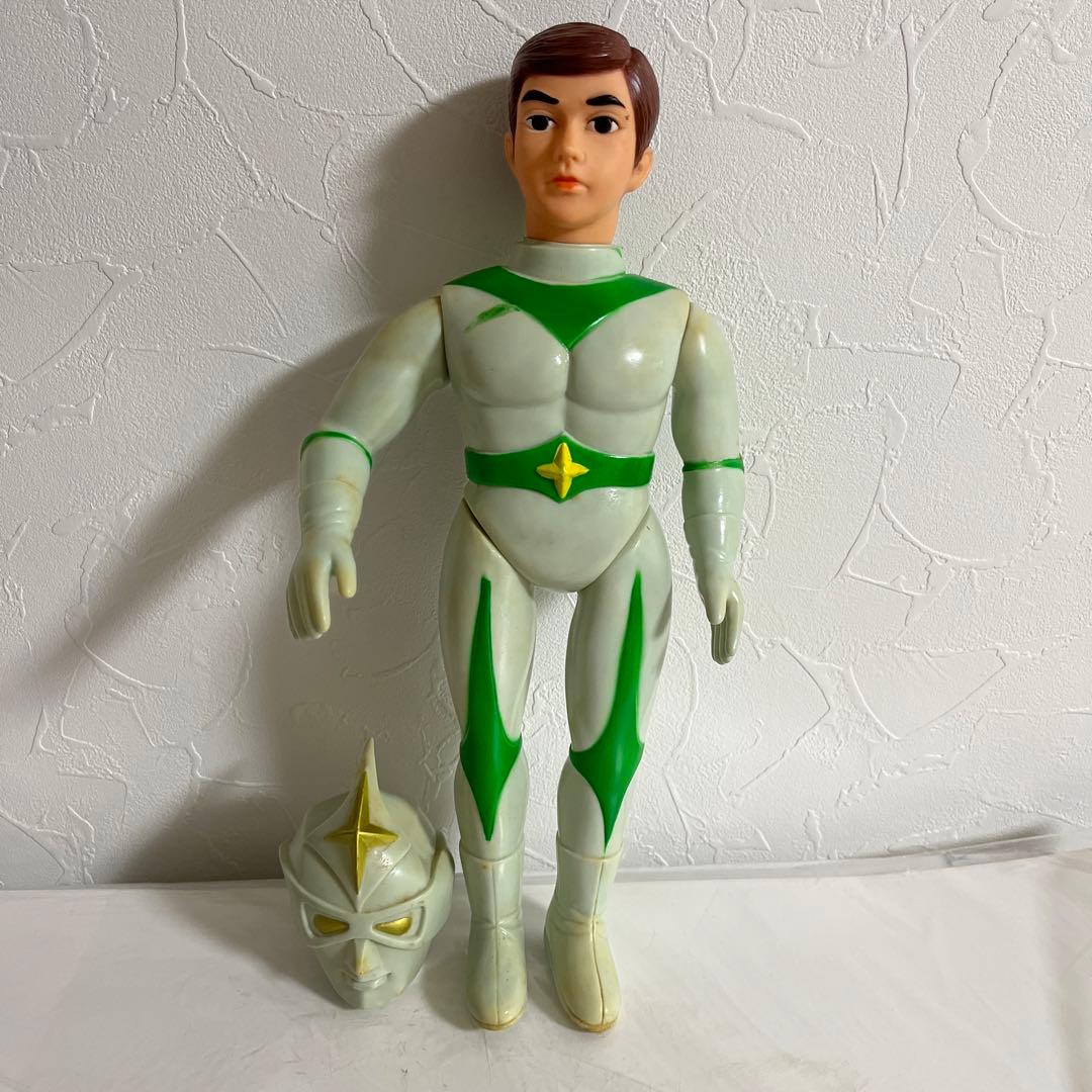 ⚠️貴重・激レア　ミラーマン　面取れ　ブルマァク　スタンダードサイズ　ソフビ