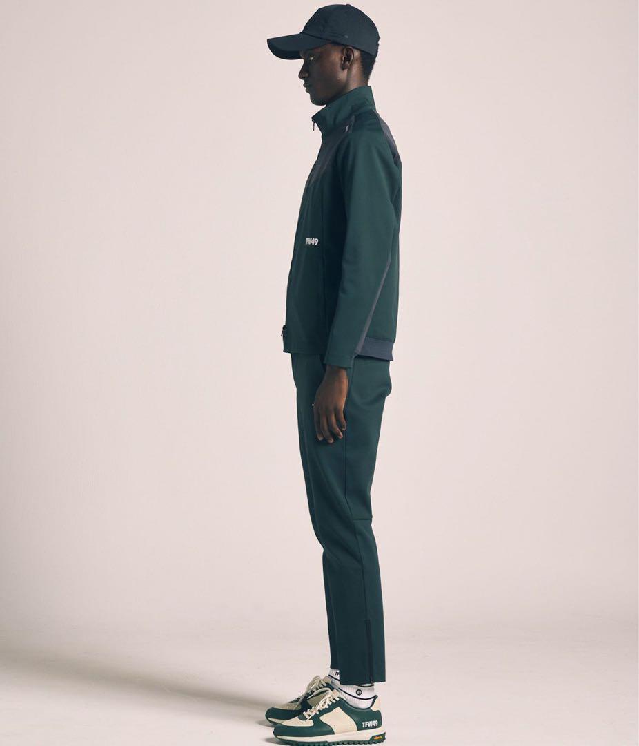 新品タグ付き⭐️TFW49 ⭐️2025FW新作⭐️メンズLサイズ　ブラックパンツ