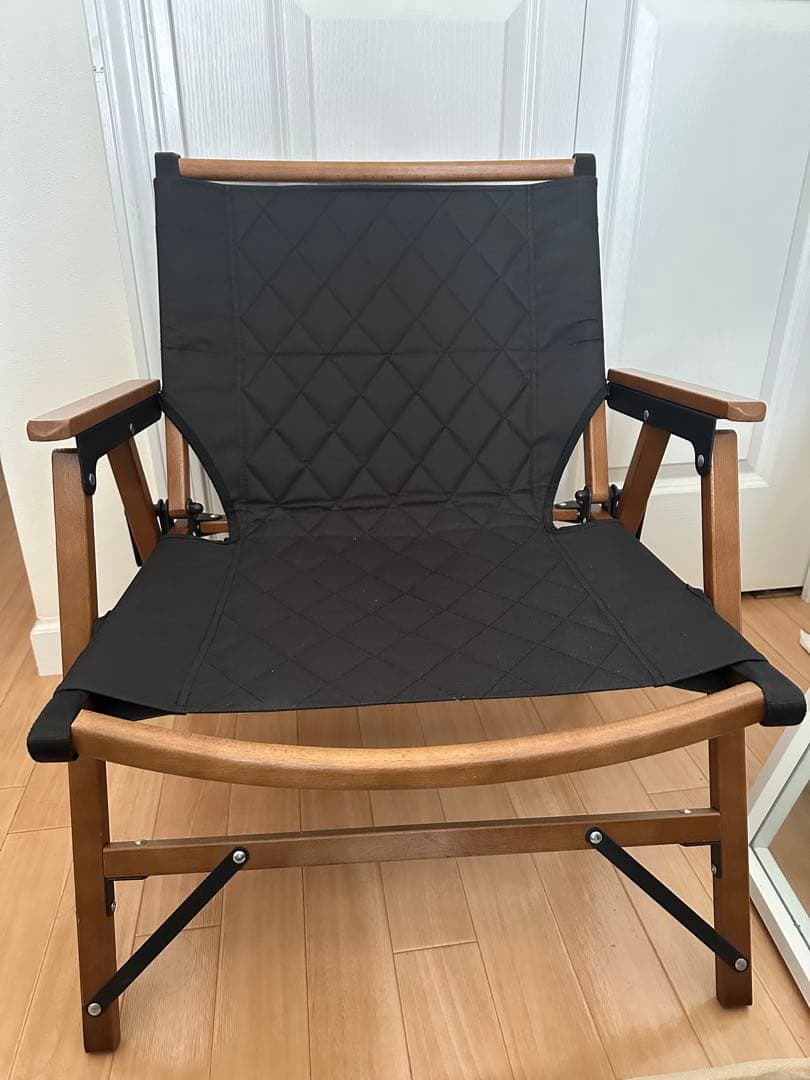 【z】WAQ Folding Wood Chair ブラック