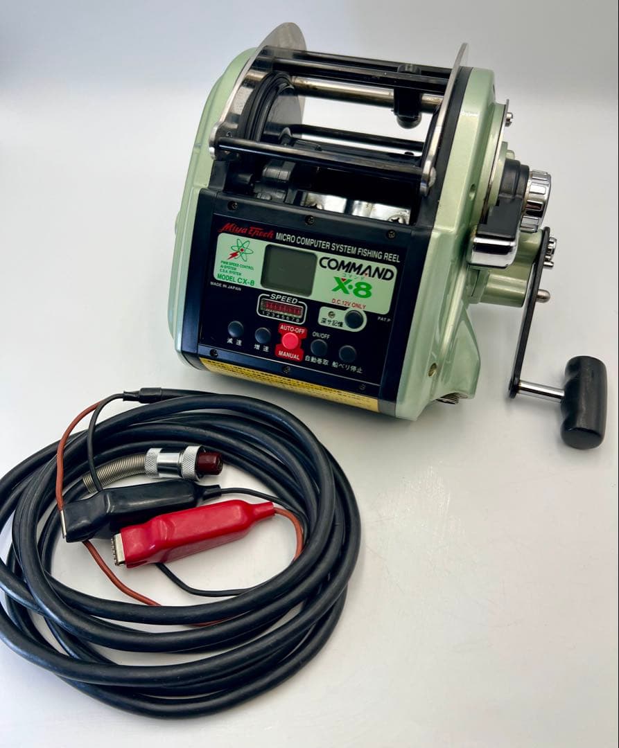 Miya Epoch コマンドX8 CX8 12V 電動リール